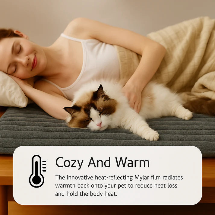 Orvia Mart Self-Warming Cat & Dog Mat