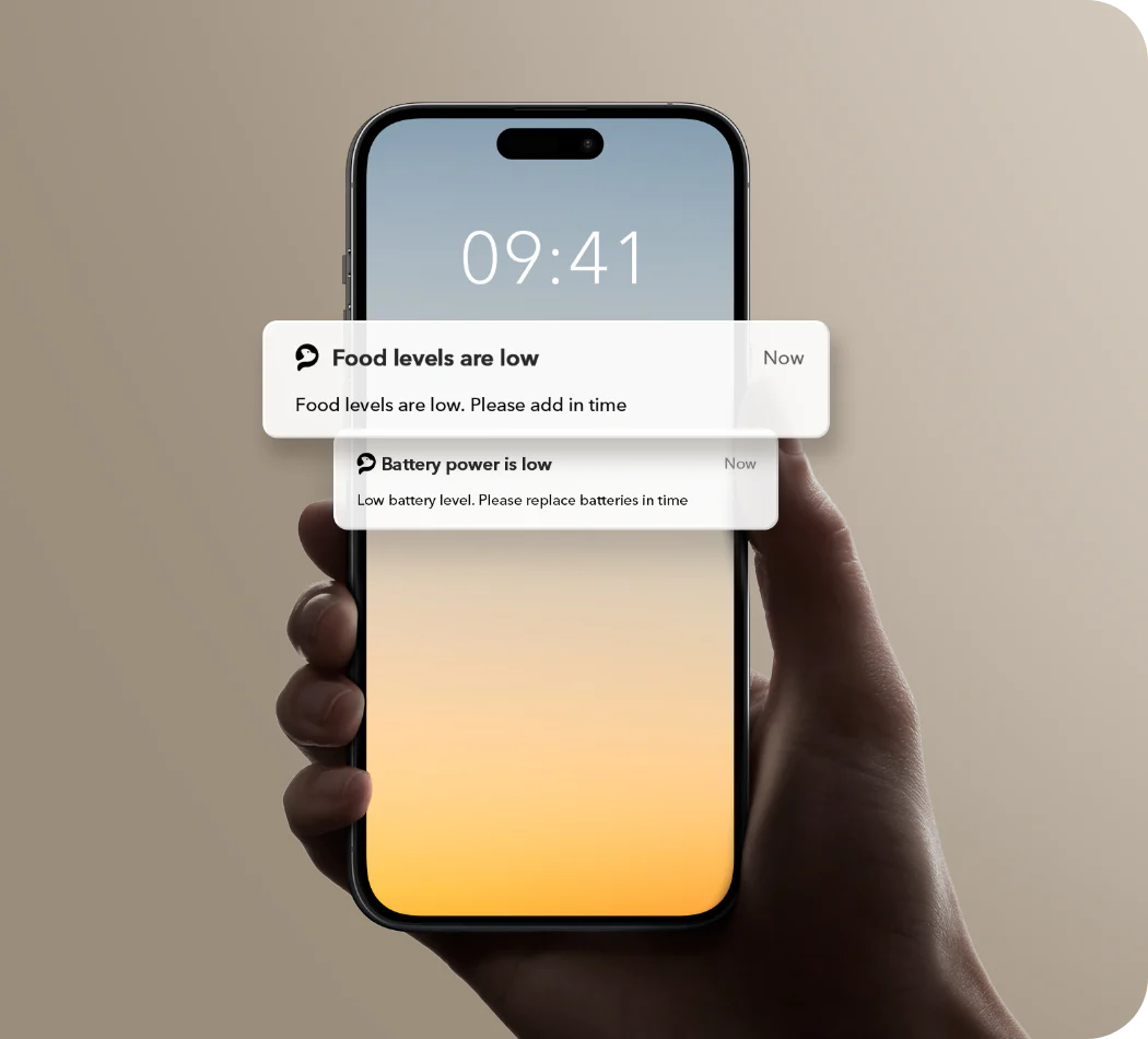 Orvia Mart Smart Dual Bowl Cat Feeder
