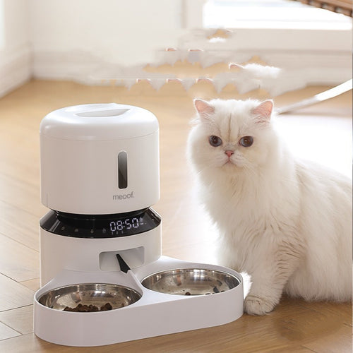 Orvia Mart Smart Dual Bowl Cat Feeder